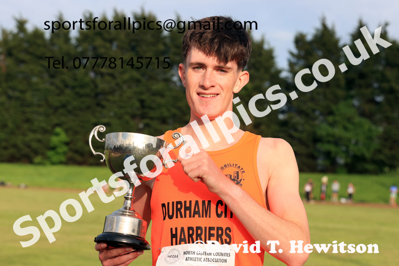 Jimmy Hedley 800 metres, 2026 NEGP 2, Monkton Stadium, Wednesday, May 27th. Photo: David T. Hewitson/Sports for All Pics